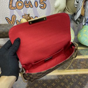 Replica Louis Vuitton Favorite Brown Grid 9 Replica Louis Vuitton Favorite Brown Grid - near-authentic luxury replica handbag