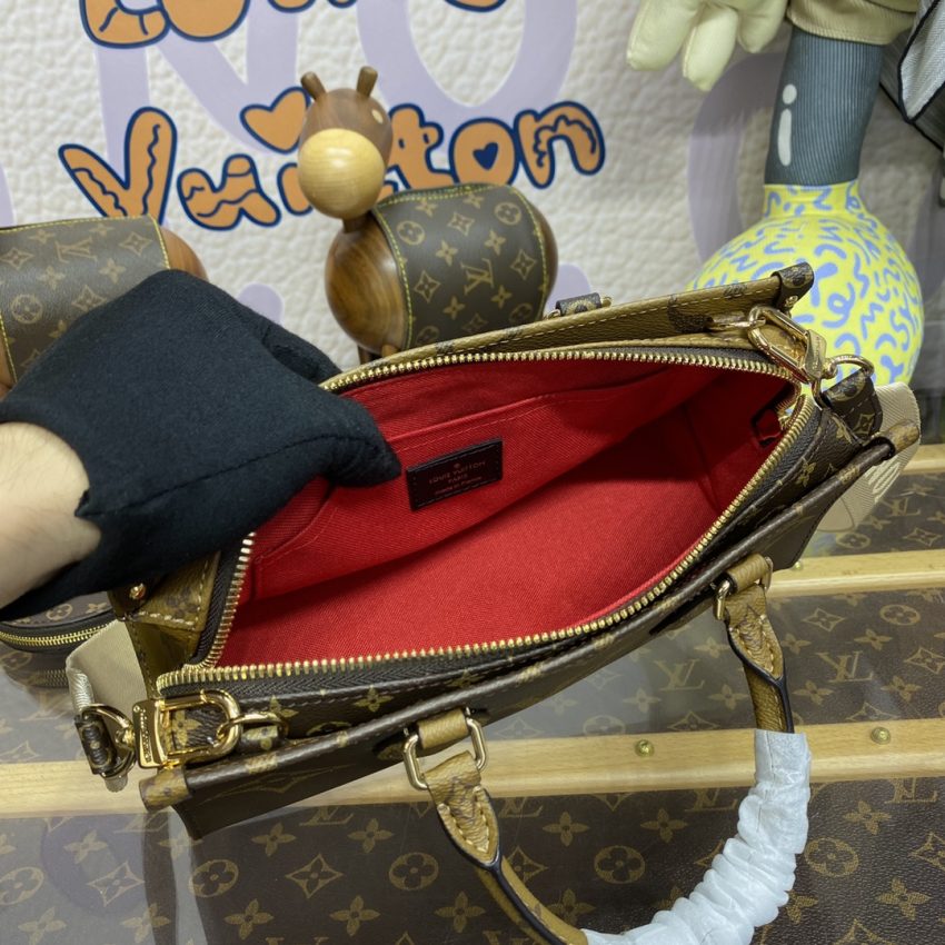 Replica LV OnTheGo East West Brown 9 Replica LV OnTheGo East West Brown - high-accuracy replica luxury purse