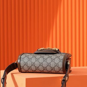 Replica Gucci Horsebit 1995 Semi-circular Canvas 4 Replica Gucci Horsebit 1995 Semi-circular Canvas - high-quality designer bag clone