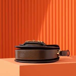 Replica Gucci Horsebit 1995 Semi-circular Canvas 9 Replica Gucci Horsebit 1995 Semi-circular Canvas - best quality luxury bag dupe