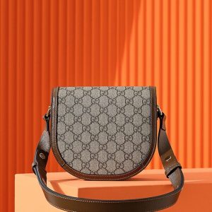 Replica Gucci Horsebit 1995 Semi-circular Canvas 10 Replica Gucci Horsebit 1995 Semi-circular Canvas - premium 1:1 fake handbag model