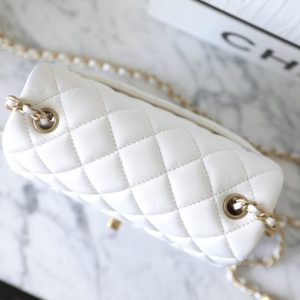 Replica CHANEL CF 20 cm Golden Ball White 5 Replica CHANEL CF 20 cm Golden Ball White - top-rated replica designer bag