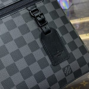 Replica Louis Vuitton Takeoff Pouch Black Grid 5 Replica Louis Vuitton Takeoff Pouch Black Grid - premium 1:1 fake handbag model