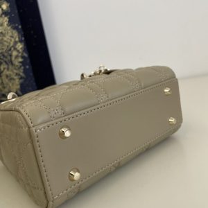 Replica Lady Dior Mini Beige - near-authentic luxury replica handbag