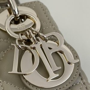 Replica Lady Dior Mini Beige - high-end fake designer purse
