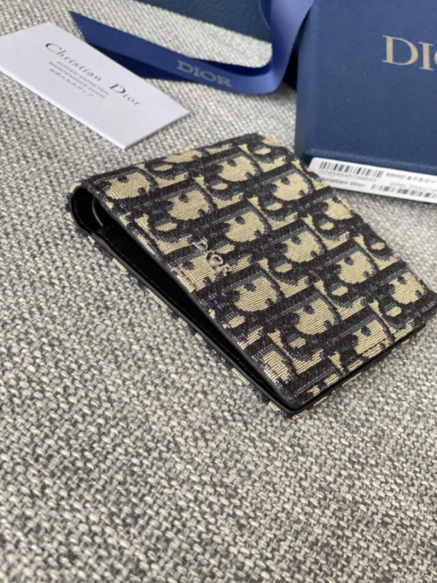 Replica Dior Jacquard Wallet 3 Replica Dior Jacquard Wallet - realistic designer-inspired fake bag