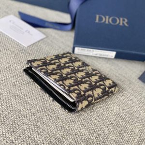 Replica Dior Jacquard Wallet 4 Replica Dior Jacquard Wallet - 1:1 designer replica handbag