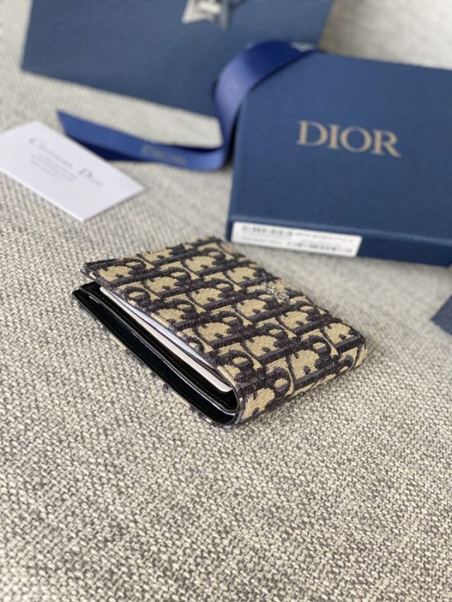 Replica Dior Jacquard Wallet 4 Replica Dior Jacquard Wallet - 1:1 designer replica handbag