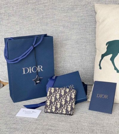 Replica Dior Jacquard Wallet - high-accuracy replica luxury purse