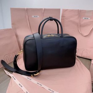 Replica Miu Miu Arcadie Black - top-tier luxury replica shoulder bag