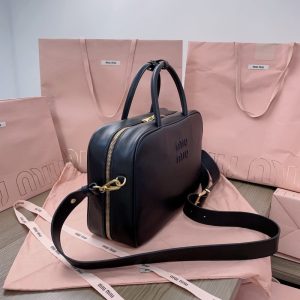 Replica Miu Miu Arcadie Black - high-end fake designer purse