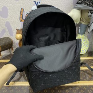 Replica Louis Vuitton Discovery Backpack Full Black 3 Replica Louis Vuitton Discovery Backpack Full Black - near-authentic luxury replica handbag