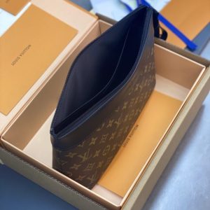 Replica Louis Vuitton Pochette Voyage Souple Brown 7 Replica Louis Vuitton Pochette Voyage Souple Brown - premium-grade designer purse dupe