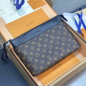 Replica Louis Vuitton Pochette Voyage Souple Brown 9 Replica Louis Vuitton Pochette Voyage Souple Brown - premium-grade designer purse dupe
