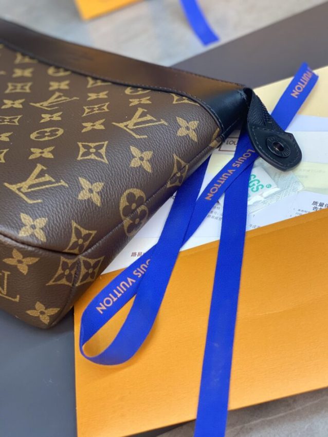 Replica Louis Vuitton Pochette Voyage Souple Brown 2 Replica Louis Vuitton Pochette Voyage Souple Brown - 1:1 designer replica handbag
