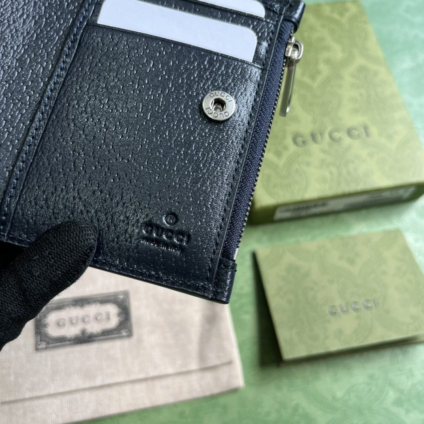 Replica Gucci Ophidia Compact Wallet Black 4 Replica Gucci Ophidia Compact Wallet Black - authentic-look luxury purse replica