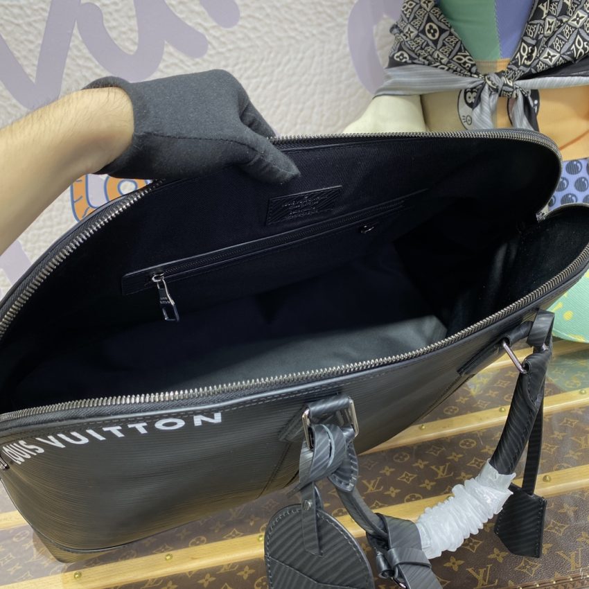 Replica Louis Vuitton Alma Travel GM Black 7 Replica Louis Vuitton Alma Travel GM Black - ultra-realistic fake designer tote