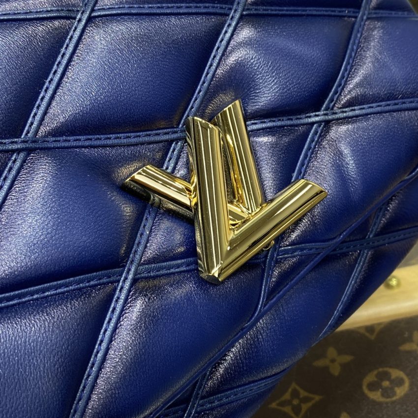 Replica Louis Vuitton Go-14 Blue 8 Replica Louis Vuitton Go-14 Blue - high-accuracy replica luxury purse