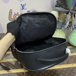 Replica Louis Vuitton Avenue Backpack Black 6 Replica Louis Vuitton Avenue Backpack Black - high-end fake designer purse