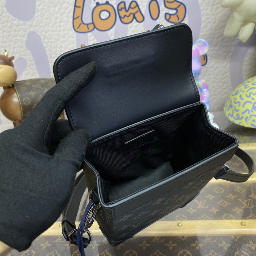 Replica Louis Vuitton Nano Steamer Black Canvas 2 Replica Louis Vuitton Nano Steamer Black Canvas - realistic designer-inspired fake bag