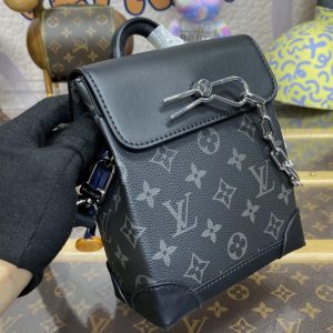 Replica Louis Vuitton Nano Steamer Black Canvas 5 Replica Louis Vuitton Nano Steamer Black Canvas - high-quality designer bag clone
