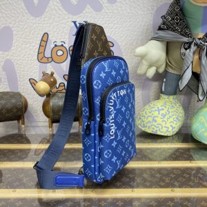 Replica Louis Vuitton Avenue Slingbag Blue 6 Replica Louis Vuitton Avenue Slingbag Blue - top-rated replica designer bag
