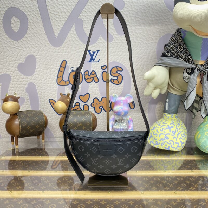 Replica Louis Vuitton Moon Crossbody Black 1 Replica Louis Vuitton Moon Crossbody Black - elite superclone designer purse