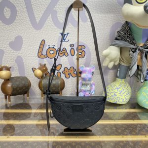 Replica Louis Vuitton Moon Crossbody Full Black 1 Replica Louis Vuitton Moon Crossbody Full Black - near-authentic luxury replica handbag