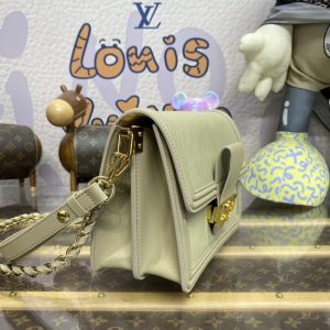 Replica Louis Vuitton Dauphine Mini Beige 3 Replica Louis Vuitton Dauphine Mini Beige - realistic designer-inspired fake bag