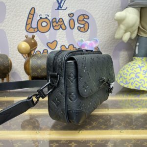 Replica Louis Vuitton Steamer Messenger Black 2 Replica Louis Vuitton Steamer Messenger Black - high-end fake designer purse