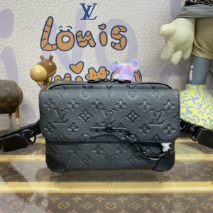 Replica Louis Vuitton Steamer Messenger Black 4 Replica Louis Vuitton Steamer Messenger Black - high-end fake designer purse