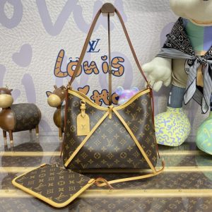 Replica Louis Vuitton Carry All Brown 1 Replica Louis Vuitton Carry All Brown - premium 1:1 fake handbag model