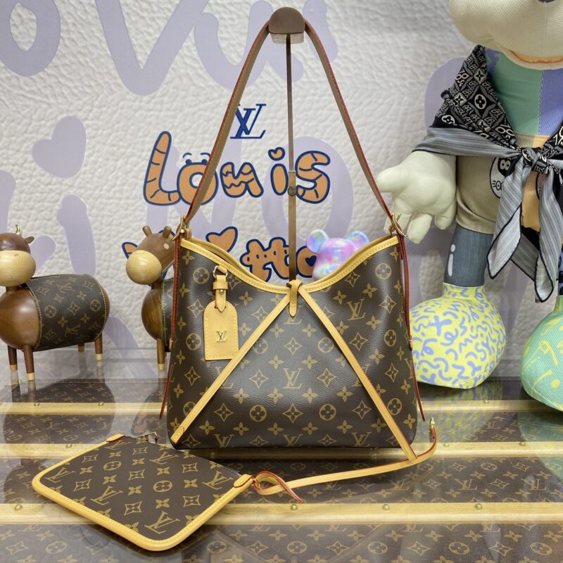 Replica Louis Vuitton Carry All Brown 1 Replica Louis Vuitton Carry All Brown - premium 1:1 fake handbag model