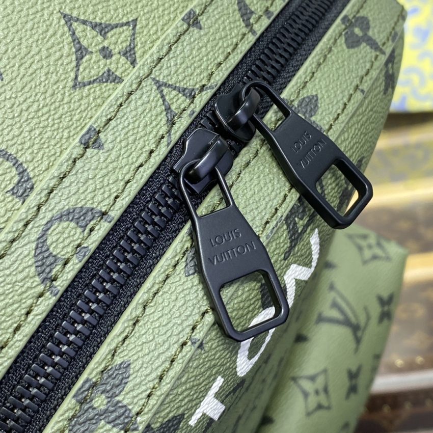 Replica Louis Vuitton Discovery Backpack Green - near-authentic luxury replica handbag