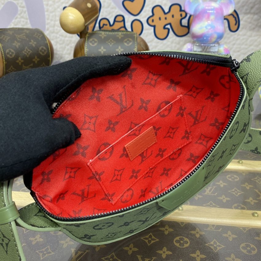 Replica Louis Vuitton Moon Crossbody Green 4 Replica Louis Vuitton Moon Crossbody Green - 1:1 designer replica handbag