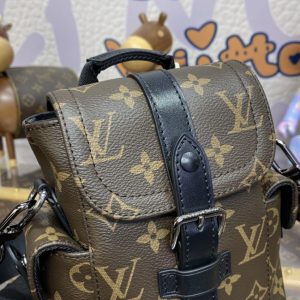 Replica Louis Vuitton Nano Christopher Backpack Brown 7 Replica Louis Vuitton Nano Christopher Backpack Brown - best-selling designer handbag dupe