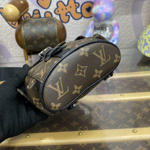 Replica Louis Vuitton Nano Christopher Backpack Brown 8 Replica Louis Vuitton Nano Christopher Backpack Brown - realistic designer-inspired fake bag