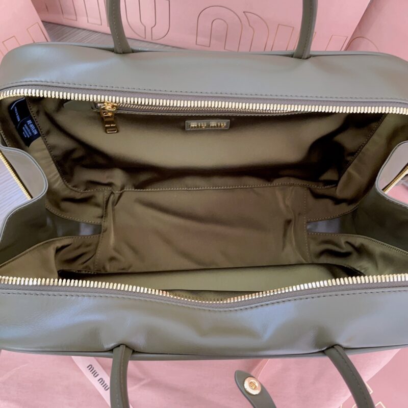 Replica Miu Miu Arcadie Grey - best-selling designer handbag dupe