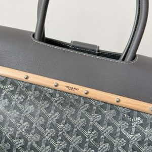 Replica Goyard Saigon Tote Grey 3 Replica Goyard Saigon Tote Grey - best quality luxury bag dupe