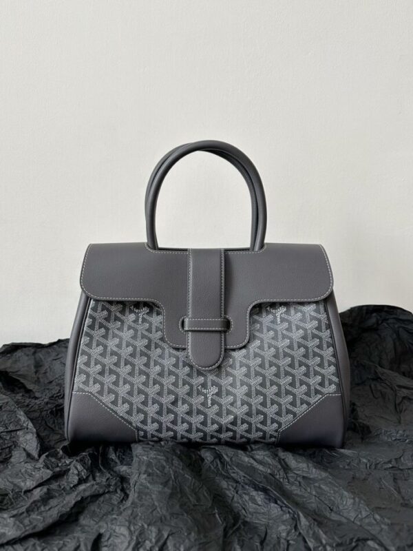 Replica Goyard Saigon Tote Grey 5 Replica Goyard Saigon Tote Grey - top-rated replica designer bag
