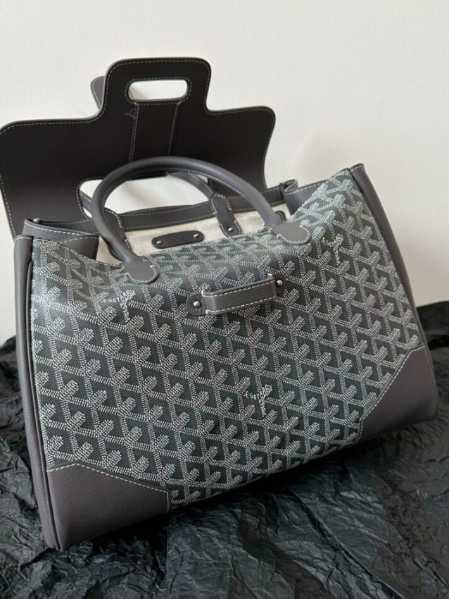 Replica Goyard Saigon Tote Grey 9 Replica Goyard Saigon Tote Grey - top-rated replica designer bag