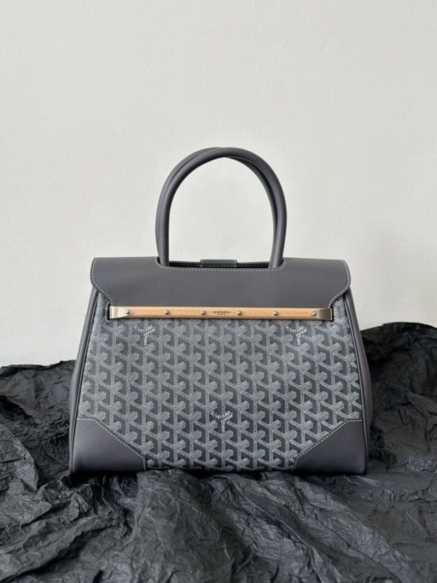 Replica Goyard Saigon Tote Grey 10 Replica Goyard Saigon Tote Grey - authentic-look luxury purse replica