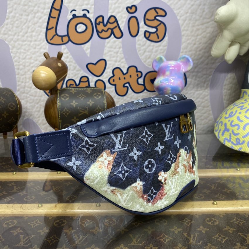 Replica Louis Vuitton Bumbag Discovery Blue Fire 8 Replica Louis Vuitton Bumbag Discovery Blue Fire - top-tier luxury replica shoulder bag