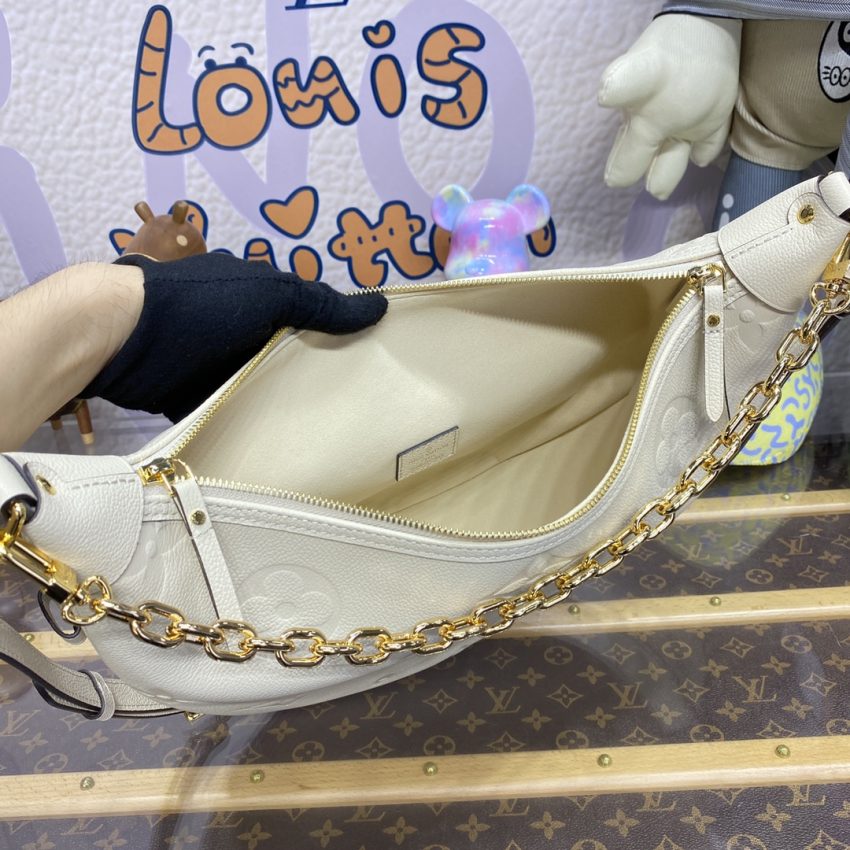 Replica Louis Vuitton Loop Hobo White 3 Replica Louis Vuitton Loop Hobo White - authentic-look luxury purse replica