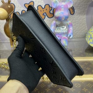 Replica Louis Vuitton Wallet On Chain Metis Black 7 Replica Louis Vuitton Wallet On Chain Metis Black - elite superclone designer purse