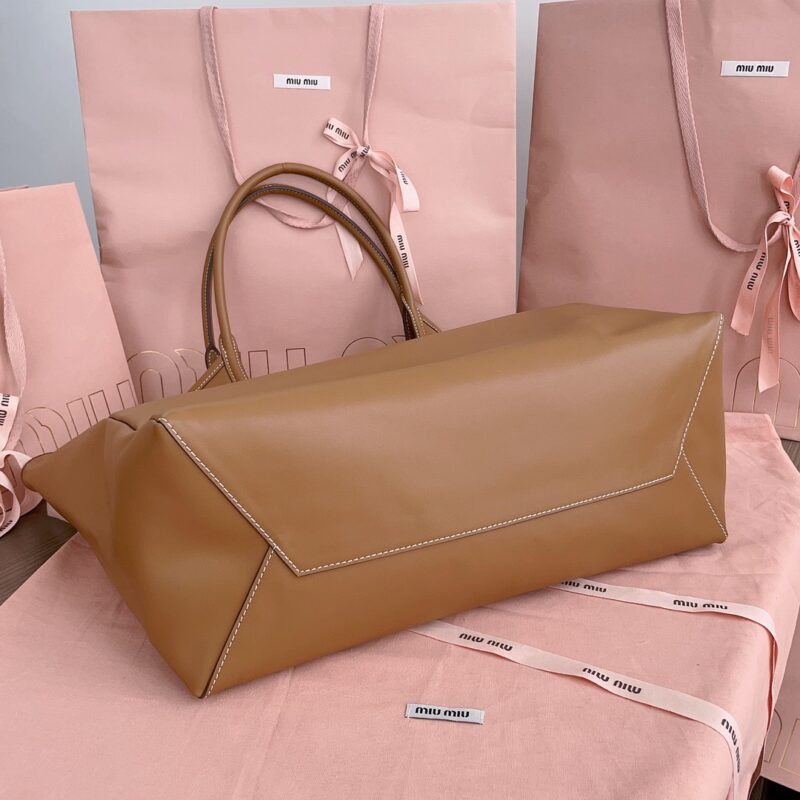 Replica Miu Miu Ivy Tote Brown 9 Replica Miu Miu Ivy Tote Brown - top-tier luxury replica shoulder bag