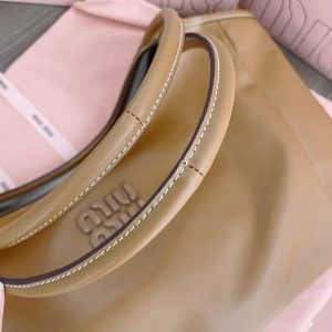 Replica Miu Miu Ivy Tote Brown 6 Replica Miu Miu Ivy Tote Brown - 1:1 designer replica handbag