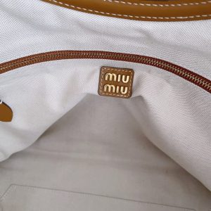 Replica Miu Miu Ivy Tote Brown 4 Replica Miu Miu Ivy Tote Brown - best-selling designer handbag dupe