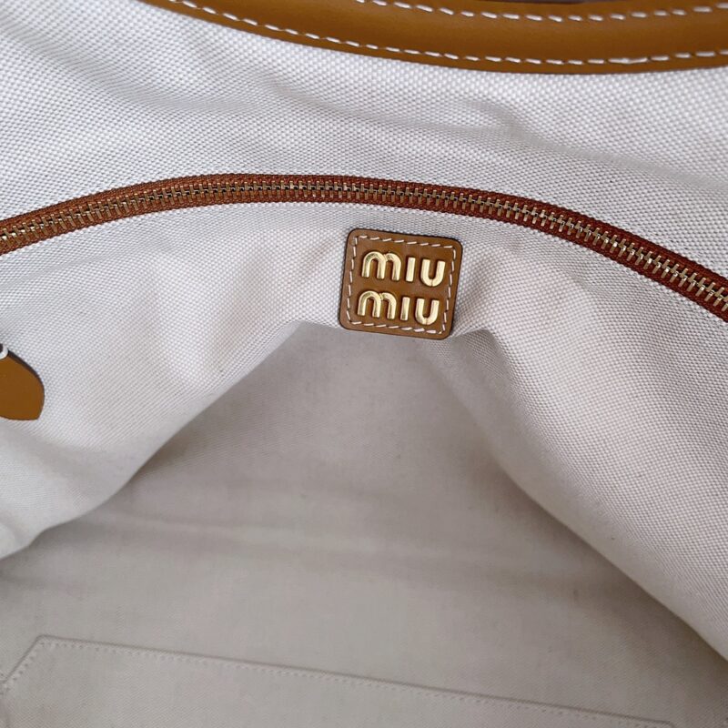 Replica Miu Miu Ivy Tote Brown 4 Replica Miu Miu Ivy Tote Brown - best-selling designer handbag dupe