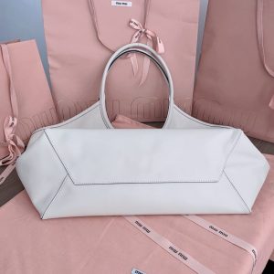 Replica Miu Miu Ivy Tote White 4 Replica Miu Miu Ivy Tote White - best quality luxury bag dupe